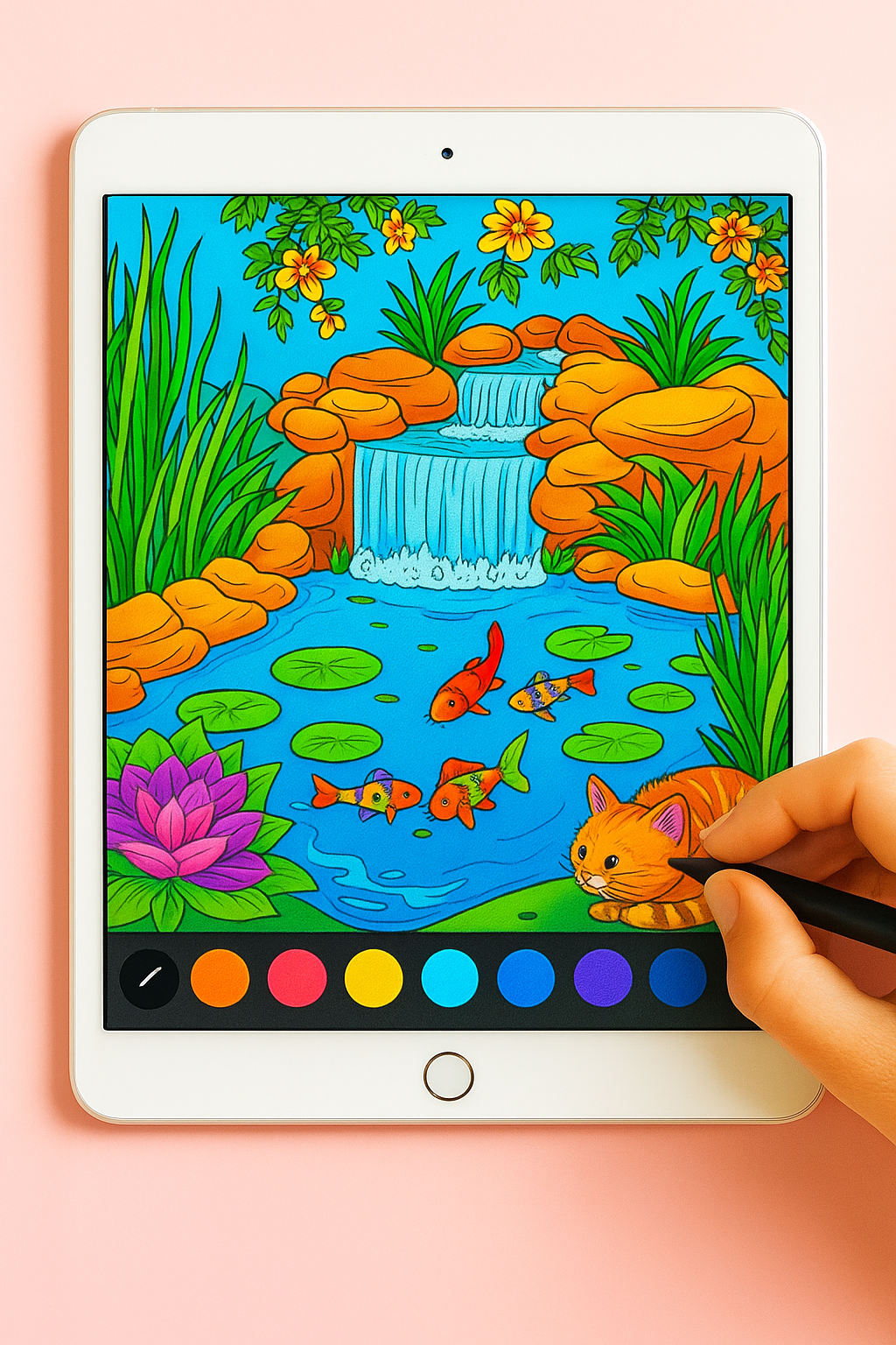 🌅 Horizonte Sereno – Libro para colorear 🎨✨ - Image 2