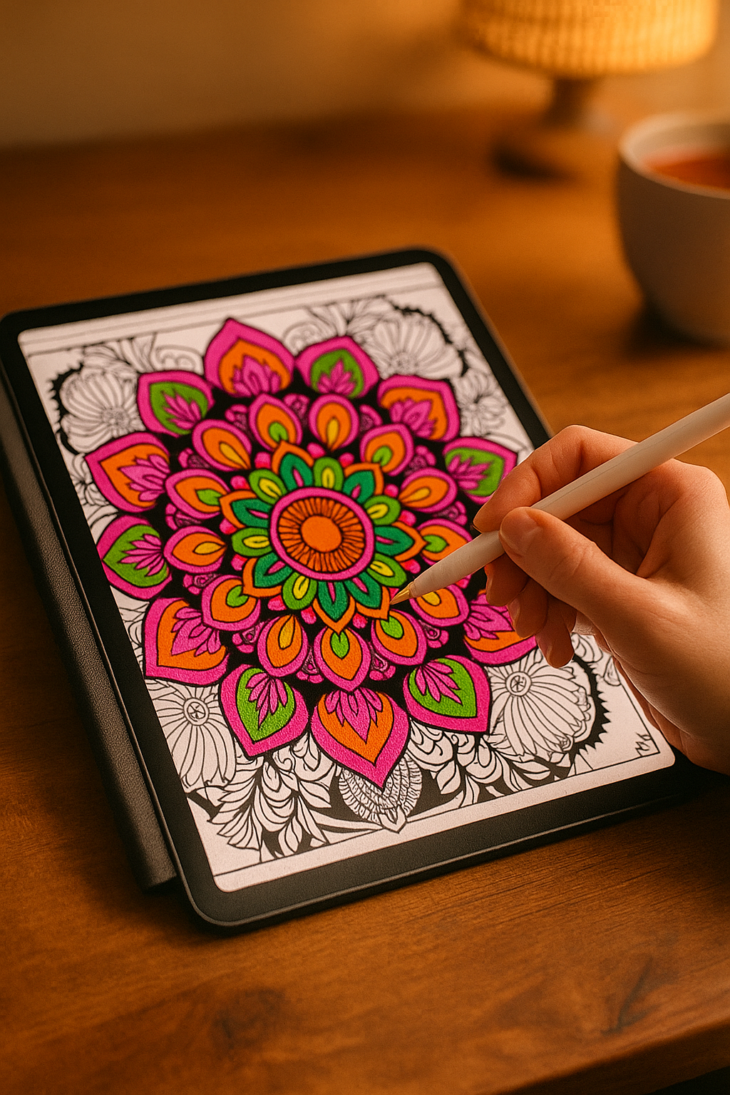 🌺 Petal Paradise – Mandalas para colorear y relajar 🌺 - Image 4