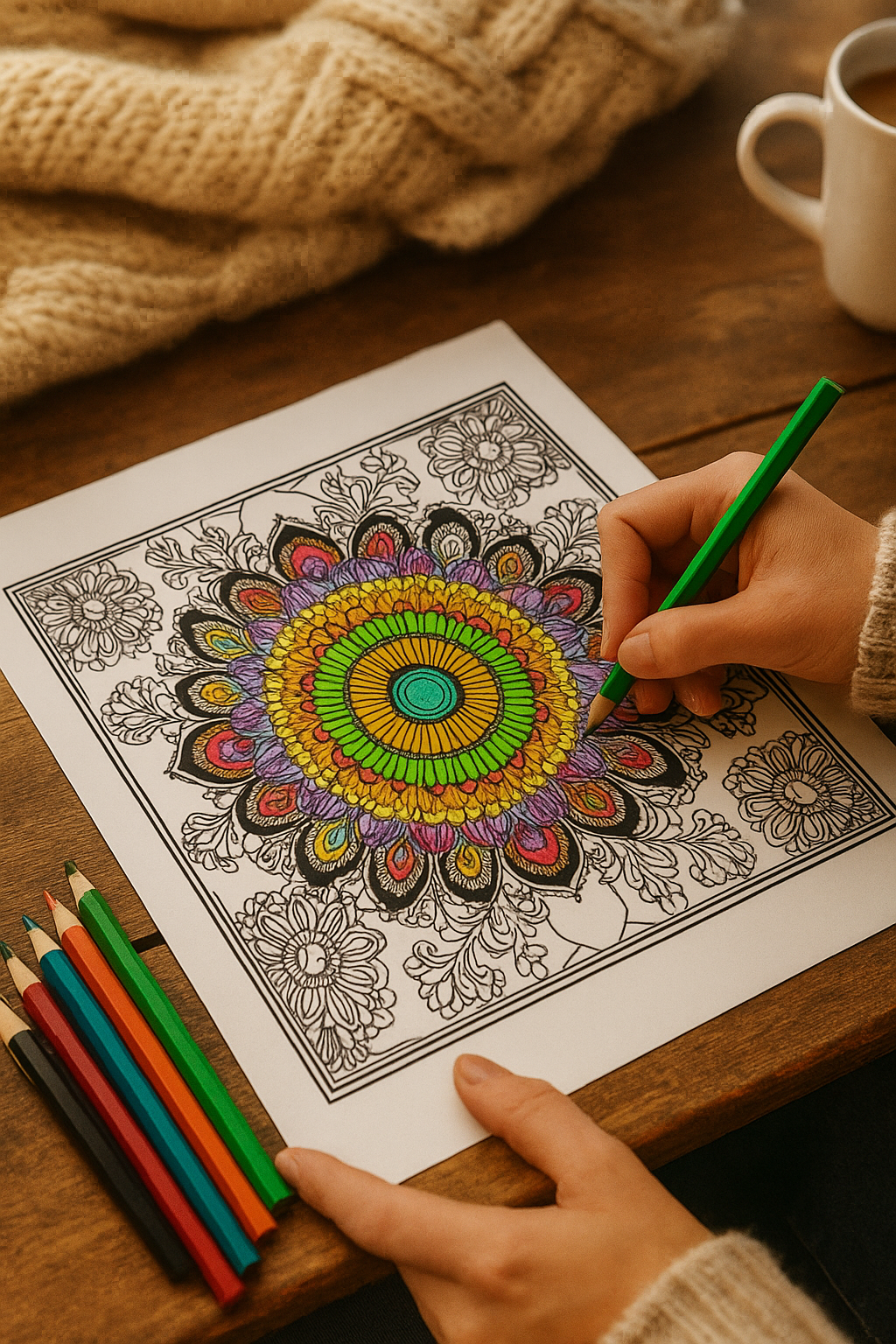 🌺 Petal Paradise – Mandalas para colorear y relajar 🌺 - Image 3