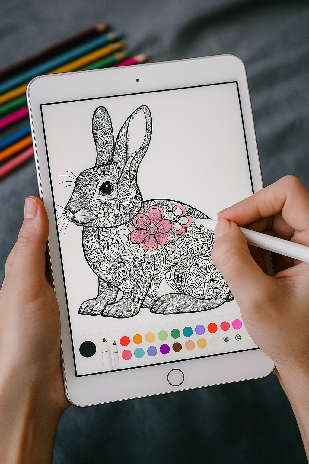 Animales mandálicos Vol. 2 - digital coloring book - Image 4
