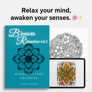 Blossom Relaxation Vol. 2 - digital coloring book