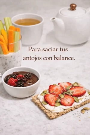 Bocados de energía. Snacks para saciar tus antojos con balance